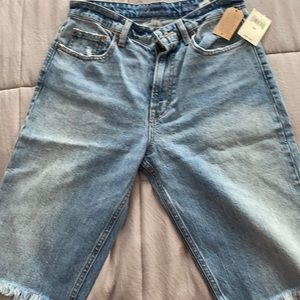 Women’s Lucky Brand Jean Bermuda Shorts